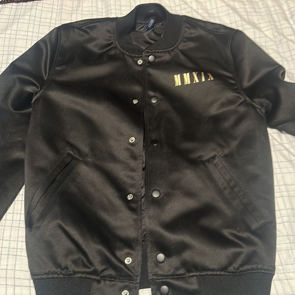 H&M Satin Bomber Jacket - Picture 5 of 5